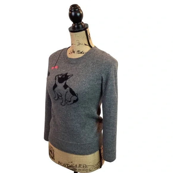 Halogen Cashmere Pug Dog Sweater - Picture 2 of 10